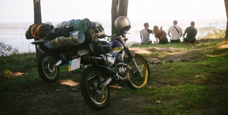 overlanding motorcycle